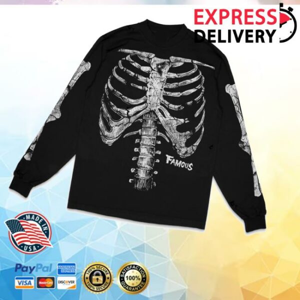 Famous Stars And Straps Merch Store Busted Ribs Long Sleeve Tee