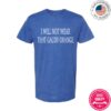 kenny kentucky branded store merch not that gaudy orange t shirt