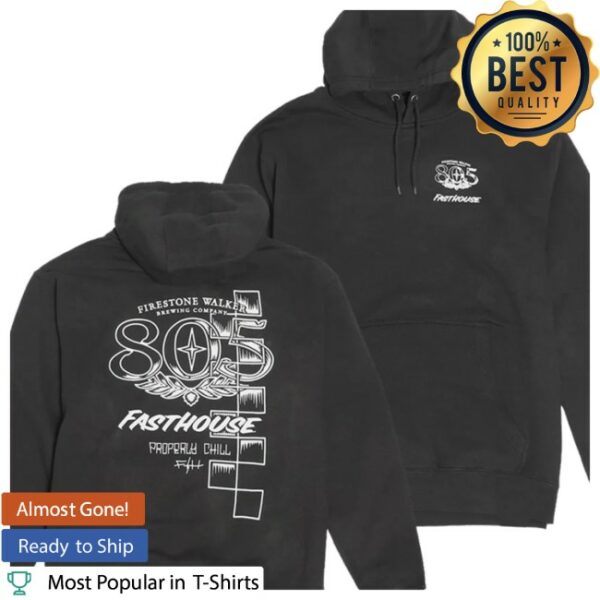 Tillys Store Merch Fasthouse X 805 Luster Mens Hoodie