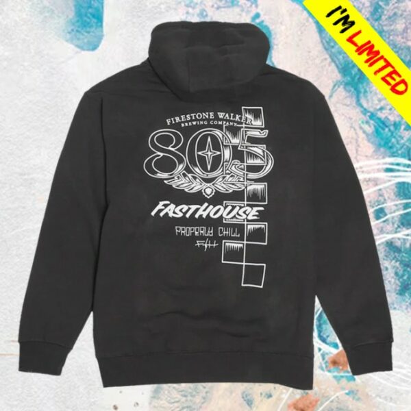 Tillys Store Merch Fasthouse X 805 Luster Mens Hoodie