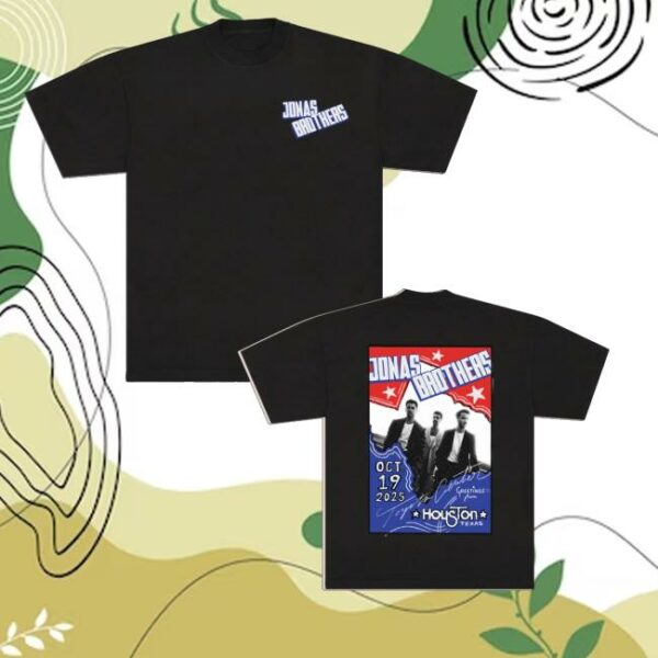 Jonas Brothers Shop Merch Greetings From Your Hometown Houston Tx Tee
