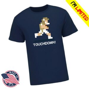 Ramblinwreck Store Merch Georgia Tech Yellow Jackets 8-Bit Techmo Bowl Touchdown T-Shirt
