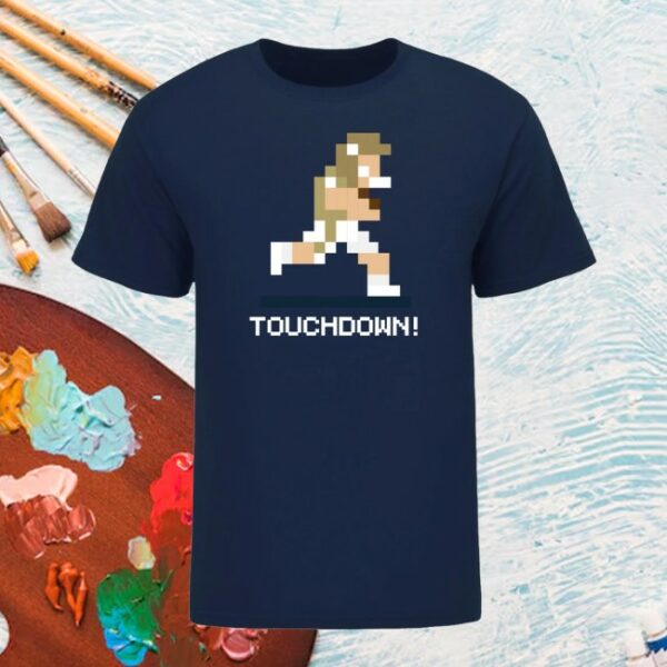 Ramblinwreck Store Merch Georgia Tech Yellow Jackets 8-Bit Techmo Bowl Touchdown T-Shirt