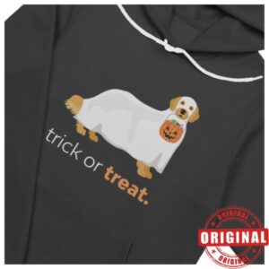 Encore Vet Store Merch Spooky Pup Trick-Or-Treat Hoodie Encore Vet Store Merch Spooky Pup Trick-Or-Treat Hoodie
