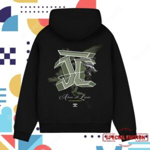 Jorcustom Store Merch Above All Limits Fleece Oversized Black Hoodie