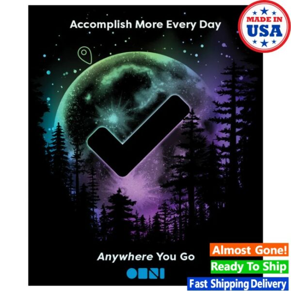The Omni Group Merch Store Omnifocus 4 Anywhere You Go T-Shirt
