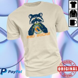 Red Rocks Gift Shop Store Merch Red Rocks Crystal Ball Raccoon T-Shirt