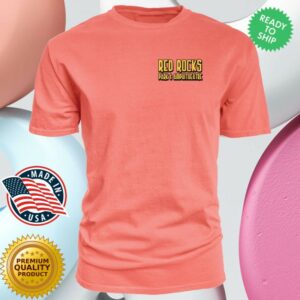 Red Rocks Gift Shop Store Merch Red Rocks Raccoon Concert T-Shirt