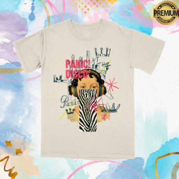 Panic At The Disco Store Merch Panic! At The Disco Time To Dance Tee