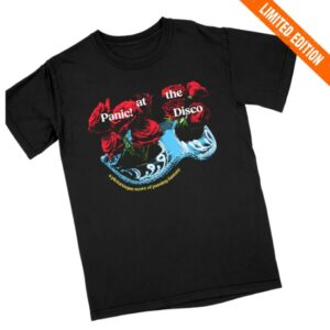Panic! At The Disco Store Merch Rose Mask Tee