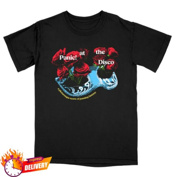 Panic! At The Disco Store Merch Rose Mask Tee
