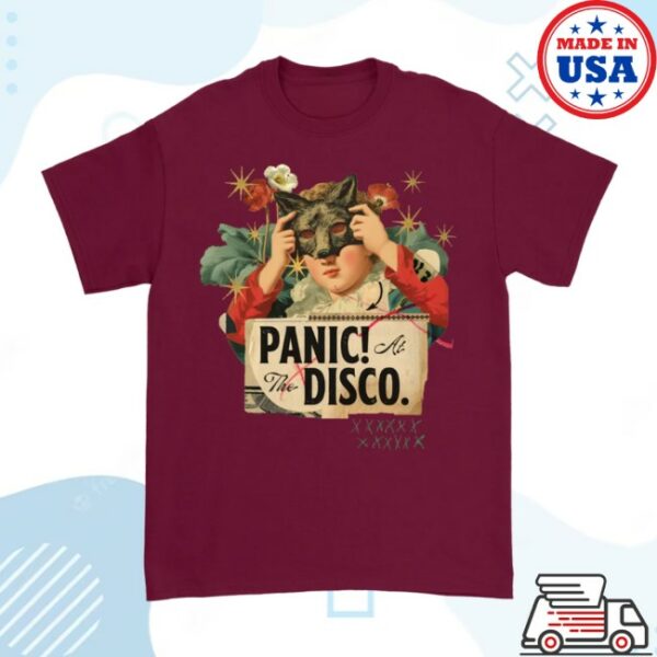 Panic! At The Disco Store Merch Mask Tee