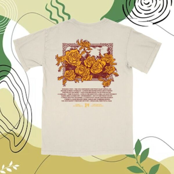 Panic! At The Disco Store Merch Rose Tee