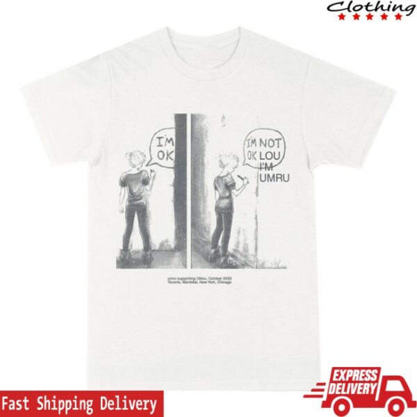 Husker Du Store Merch Supporting Oklou 2025 Tour T-Shirt