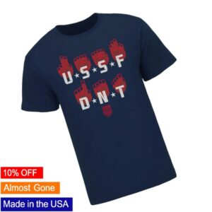 Ussoccer Store Merch Unisex U.S Soccer Deaf National Team Navy T-Shirt
