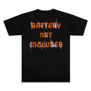 Ho99o9 Store Merch Battery Not Included Black Tee