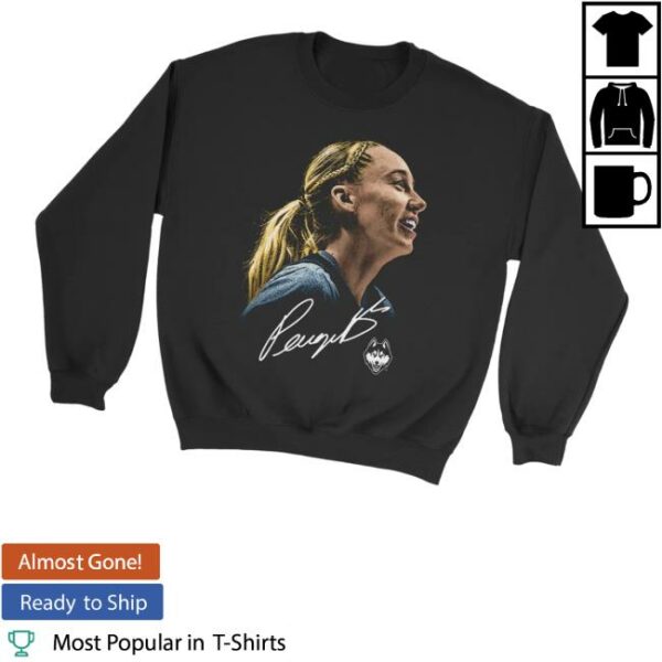 Nil Store Merch Paige Bueckers Portrait Black Crew