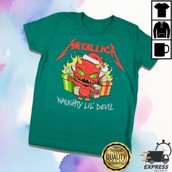 Metallica Store Merch Naughty Lil Devil Holiday T-Shirt