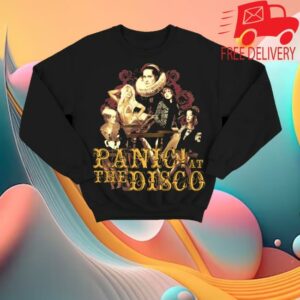 Panicatthedisco Store Merch Cover Art Crewneck Sweatshirt