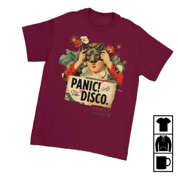 Panicatthedisco Store Merch Mask Tee