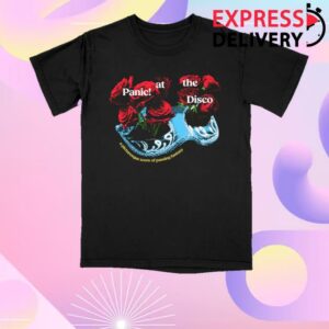 Panicatthedisco Store Merch Rose Mask Tee