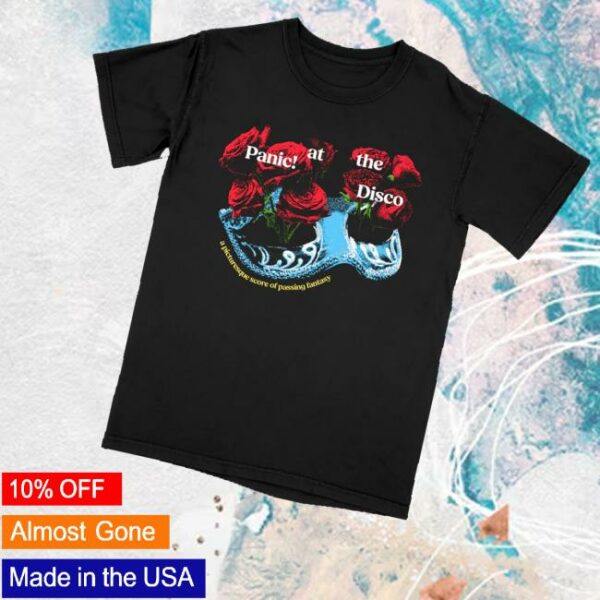 Panicatthedisco Store Merch Rose Mask Tee