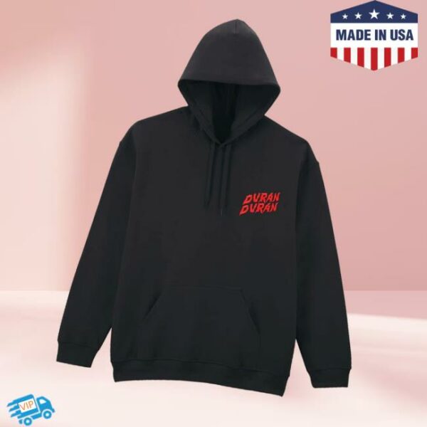 Duran Duran Official Store New Black Hoodie