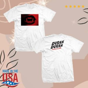 Duran Duran Official Store New White Halloween Mouth T Shirt