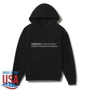 Arthur George Shop Merch Store Kylie Jenner Caption Hoodie