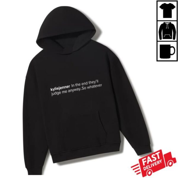 Arthur George Shop Merch Store Kylie Jenner Caption Hoodie
