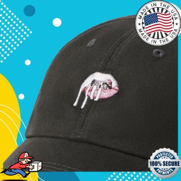Arthur George Shop Merch Store Kylie Jenner Lips Logo Black Hat
