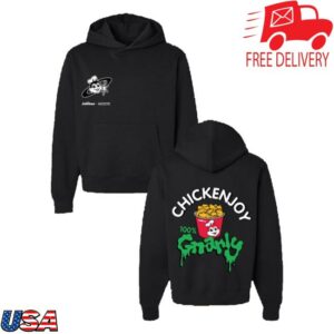 Katseye Jollibee Merch Store Chickenjoy 100% Gnarly Hoodie