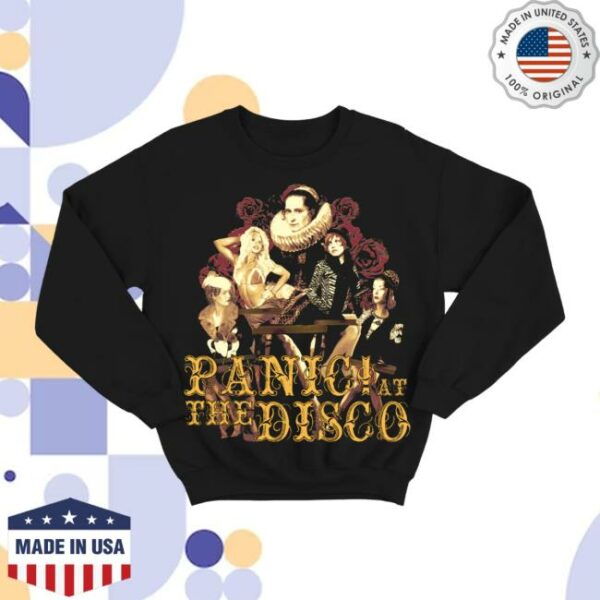 Panic At The Disco Merch Store Cover Art Crewneck Sweatshirt