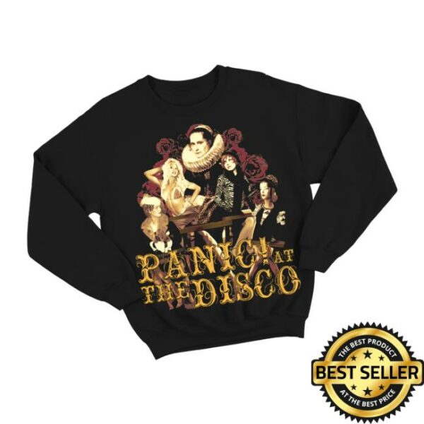 Panic At The Disco Merch Store Cover Art Crewneck Sweatshirt