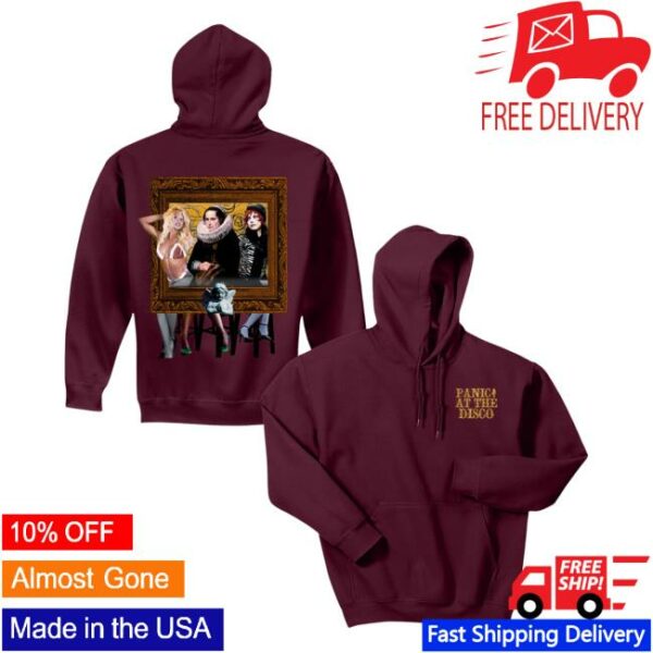 Panic At The Disco Merch Store Frame Cover Hoodie
