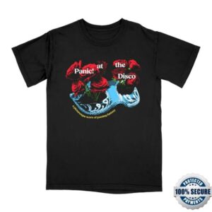 Panic At The Disco Merch Store Rose Mask Tee