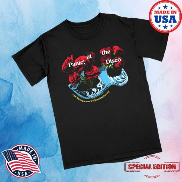 Panic At The Disco Merch Store Rose Mask Tee