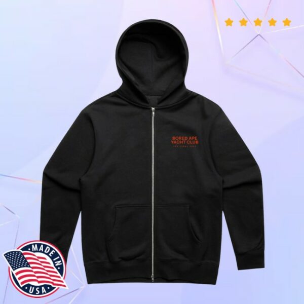 Bored Ape Yacht Club Store Ape Heatmap Zip Hoodie