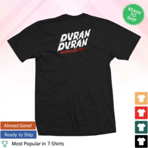 Duran Duran Official Store Merch Black Halloween Mouth T