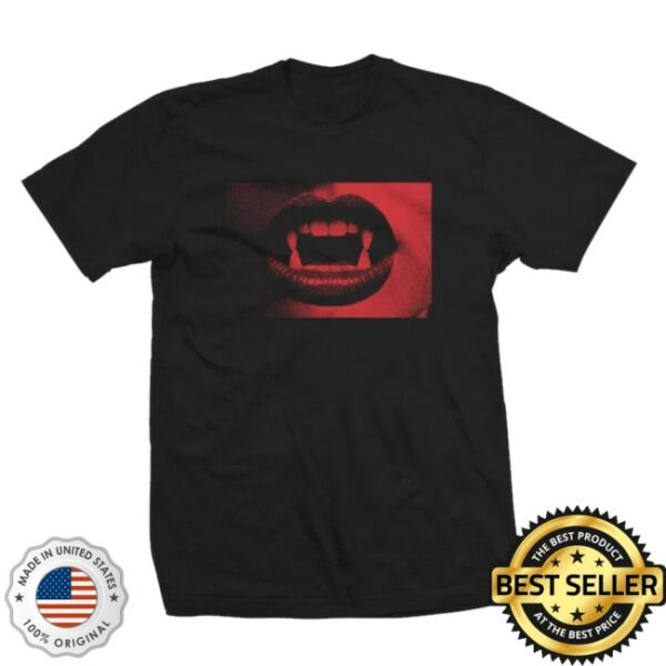 Duran Duran Official Store Merch Black Halloween Mouth T