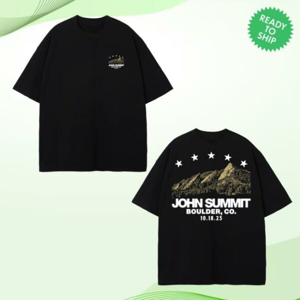 John Summit Merch Store John Summit Boulder Tee