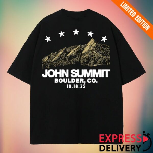 John Summit Merch Store John Summit Boulder Tee
