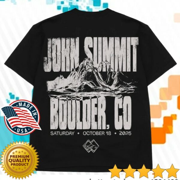 John Summit Merch Store John Summit Boulder 2Fer Shirt