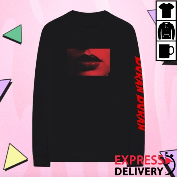 Duran Duran Official Store Merch Black Halloween Longsleeve T