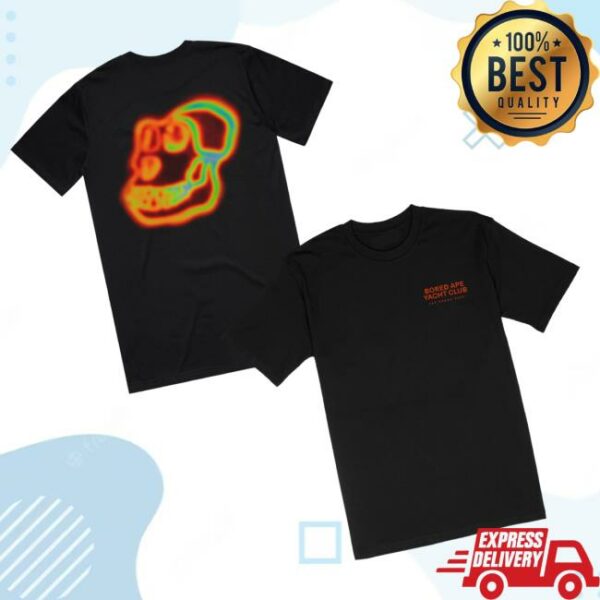 Bored Ape Yacht Club Merch Store Ape Heatmap Tee