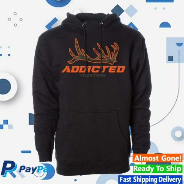 Addicted Fishing Store Merch Full Draw Hoodie