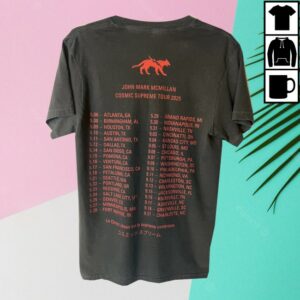 John Mark Mcmillan Store Merch Cosmic Supreme Tour Tee