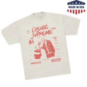 John Mark Mcmillan Store Merch Cosmic Supreme Tour Living Is Proof T-Shirt