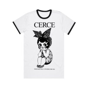 Speakeasy Print Shop Babydoll Tee Ringer