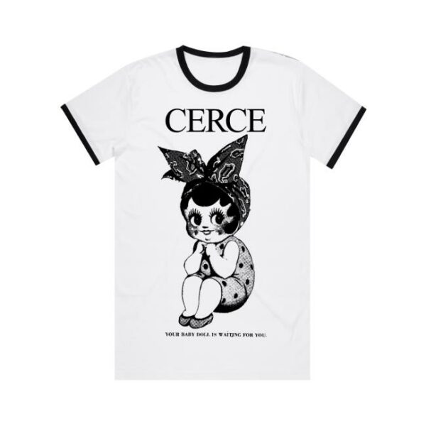 Speakeasy Print Shop Babydoll Tee Ringer